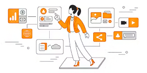 Innovation consultant illustration